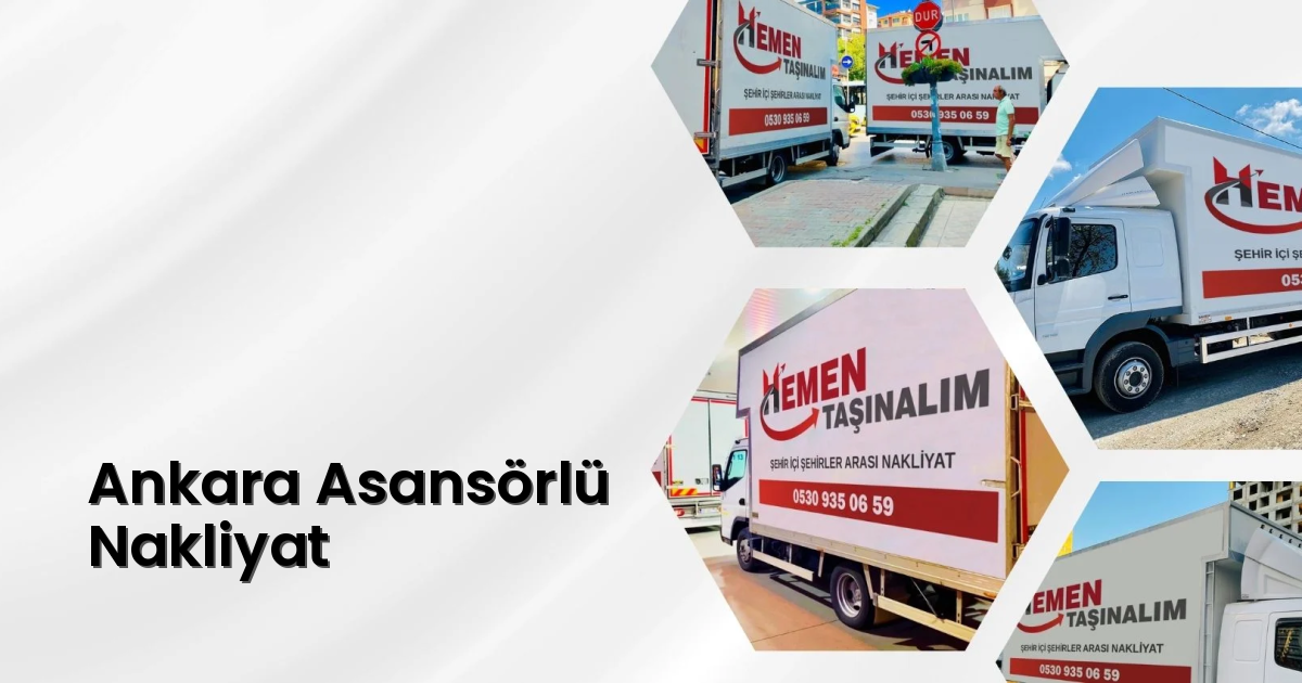 Ankara Asansörlü Nakliyat